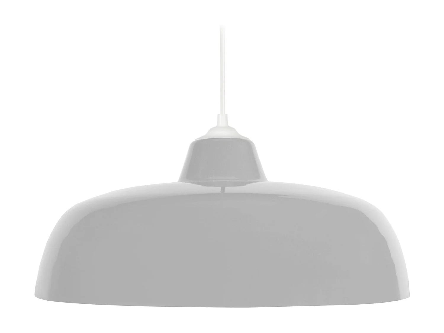 Suspension TOSEL ,métal,Gris ,H 75x D32xP32cm