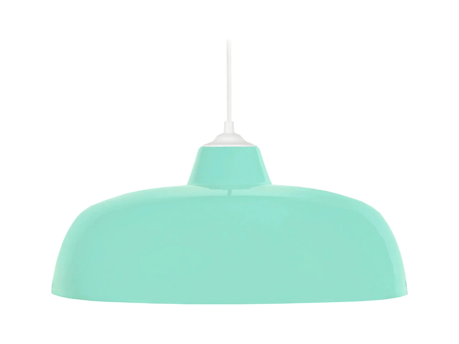 Suspensión  TOSEL ,metal,Azul ,A75xD 32xP32cm