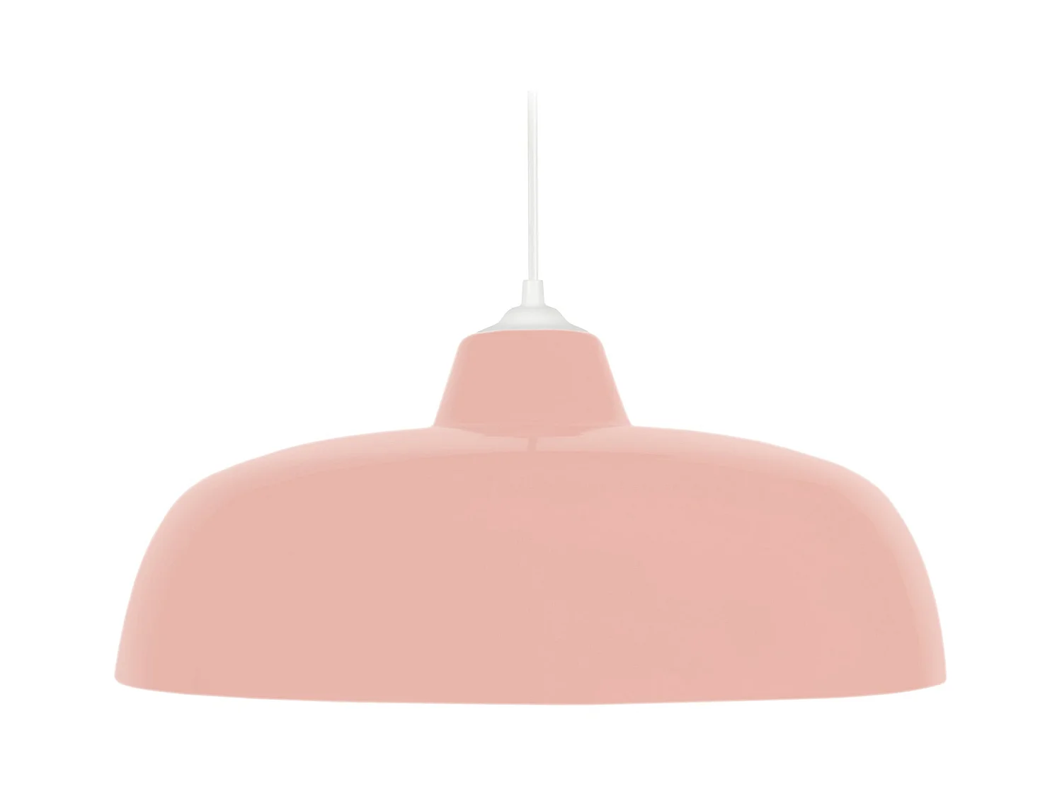 Suspensión  TOSEL ,metal,Rosa ,A75xD32xP32cm