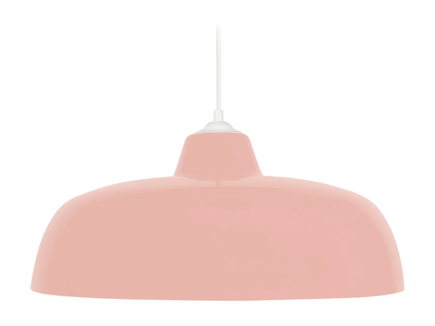 Suspension TOSEL ,métal,Rose ,H75xD32xP32cm