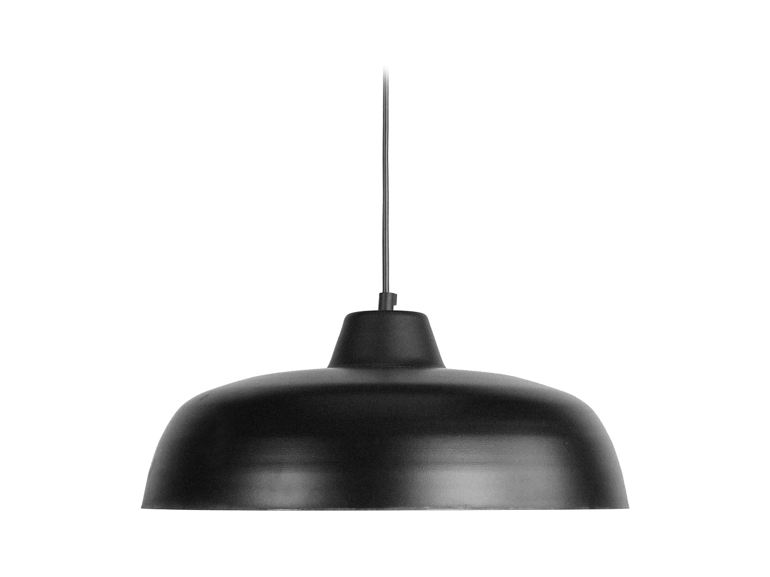 Suspensión  TOSEL ,metal,Negro , A75xD38xP 38cm