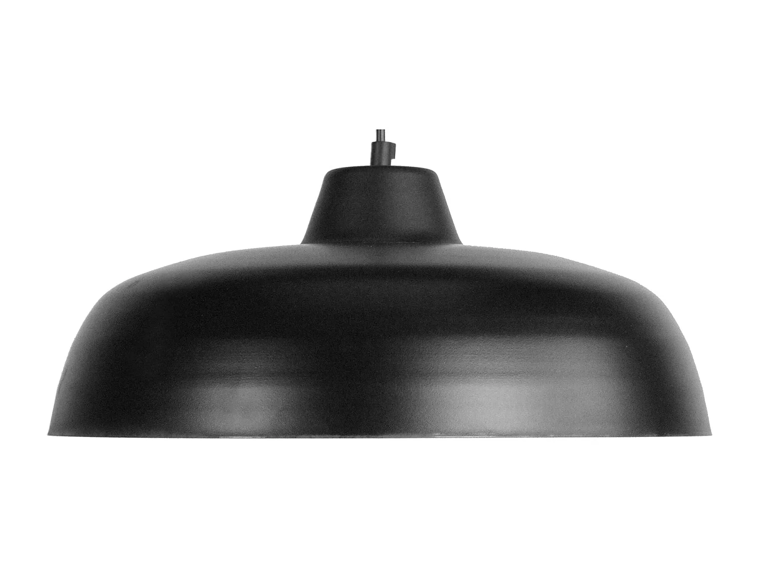 Suspension TOSEL ,métal,Noir , H75xD38xP 38cm