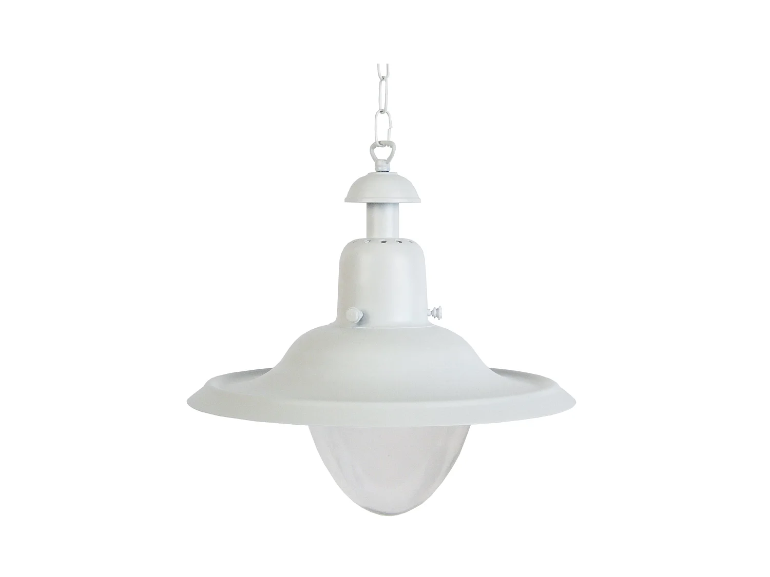 Suspensão TOSEL  MARINE B vidro cúpula âmbar D30 x  H70  cm