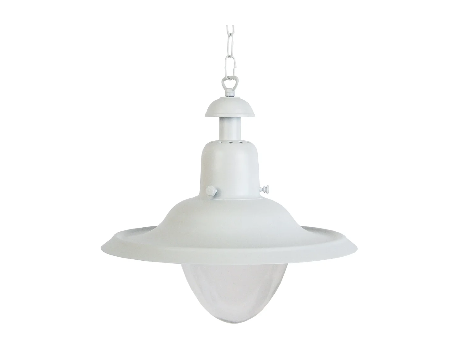 Suspensão TOSEL  MARINE B vidro cúpula âmbar D30 x  H70  cm