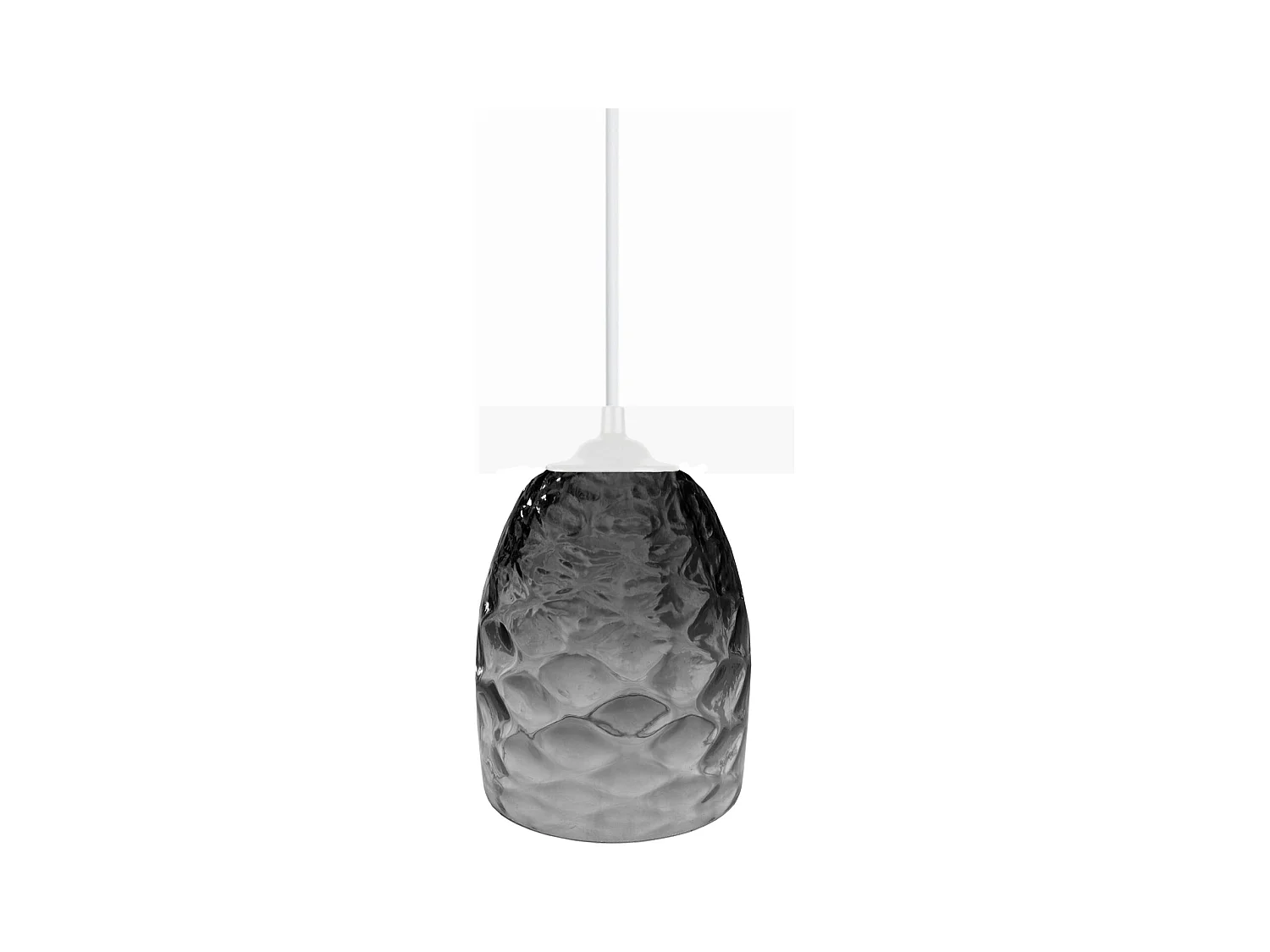 Suspension TOSEL ,métal,Noir ,H100xD17xP 17cm