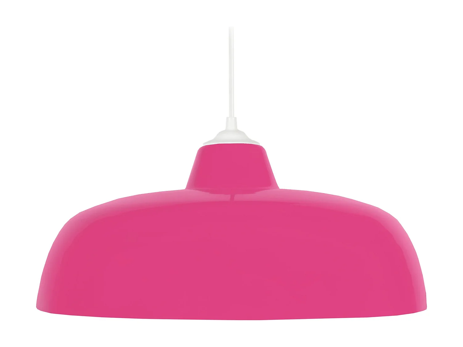 Suspension TOSEL ,métal,Rose ,H75xD 32x P 32cm