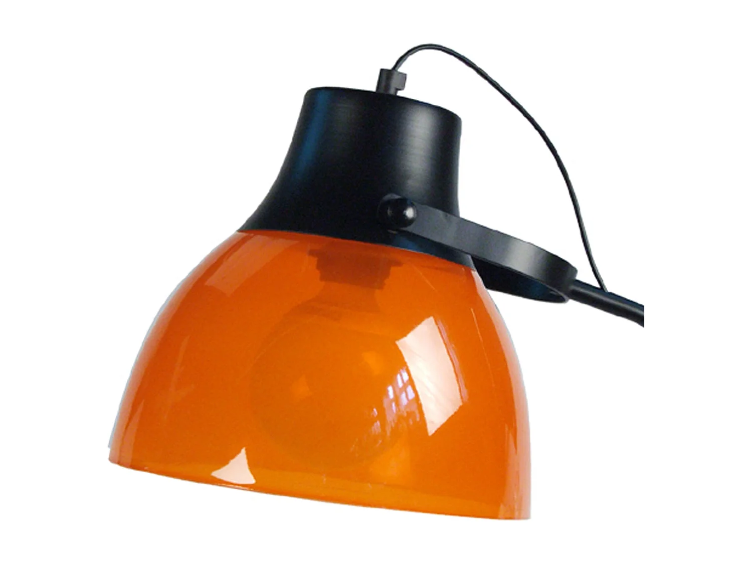 Lámpara para Escritorio TOSEL ,metal,Negro ,A150xD29xP29 cm