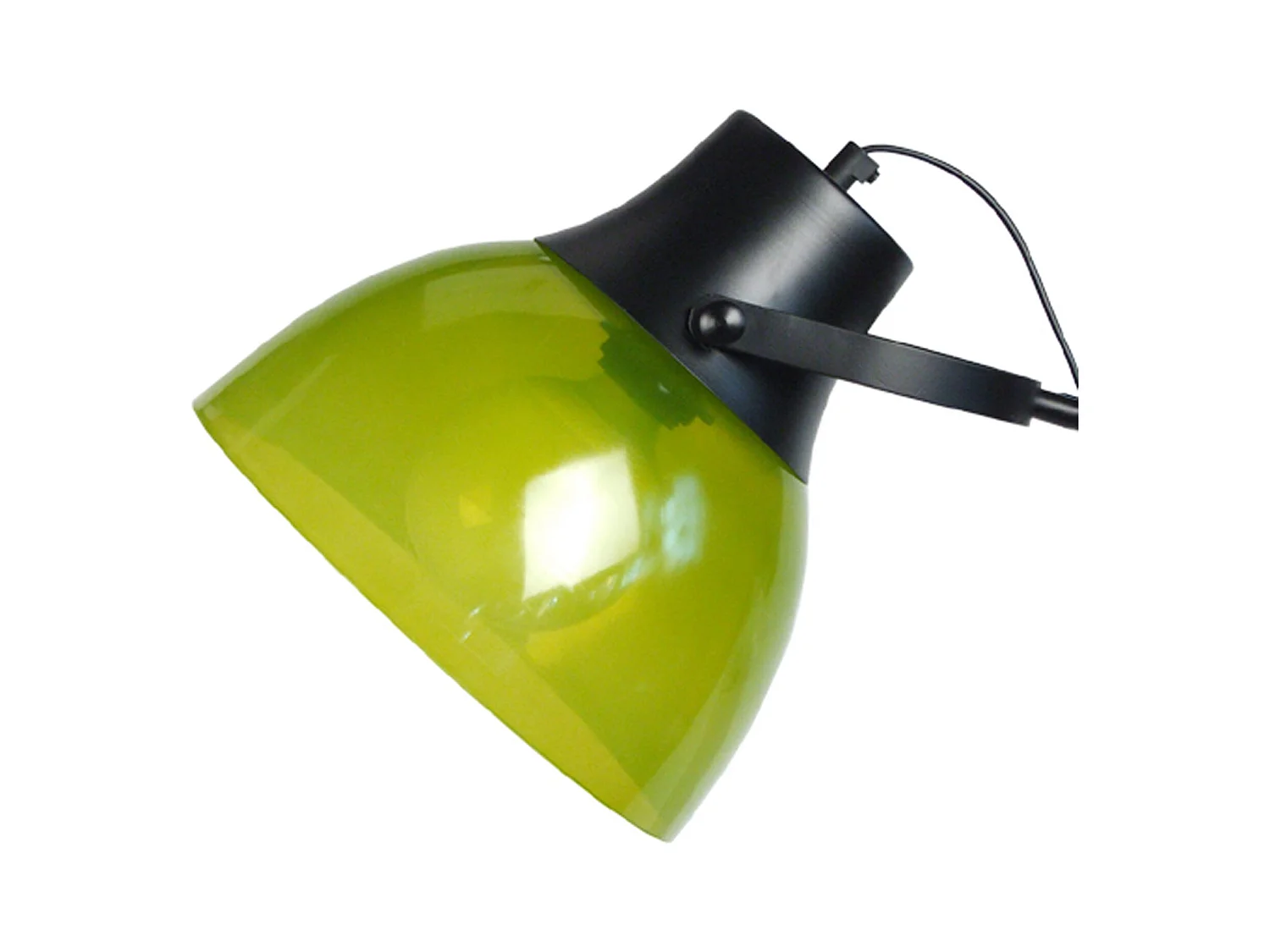 Lampadaire de Bureau TOSEL ,métal,Noir ,H150x D 29xP29cm