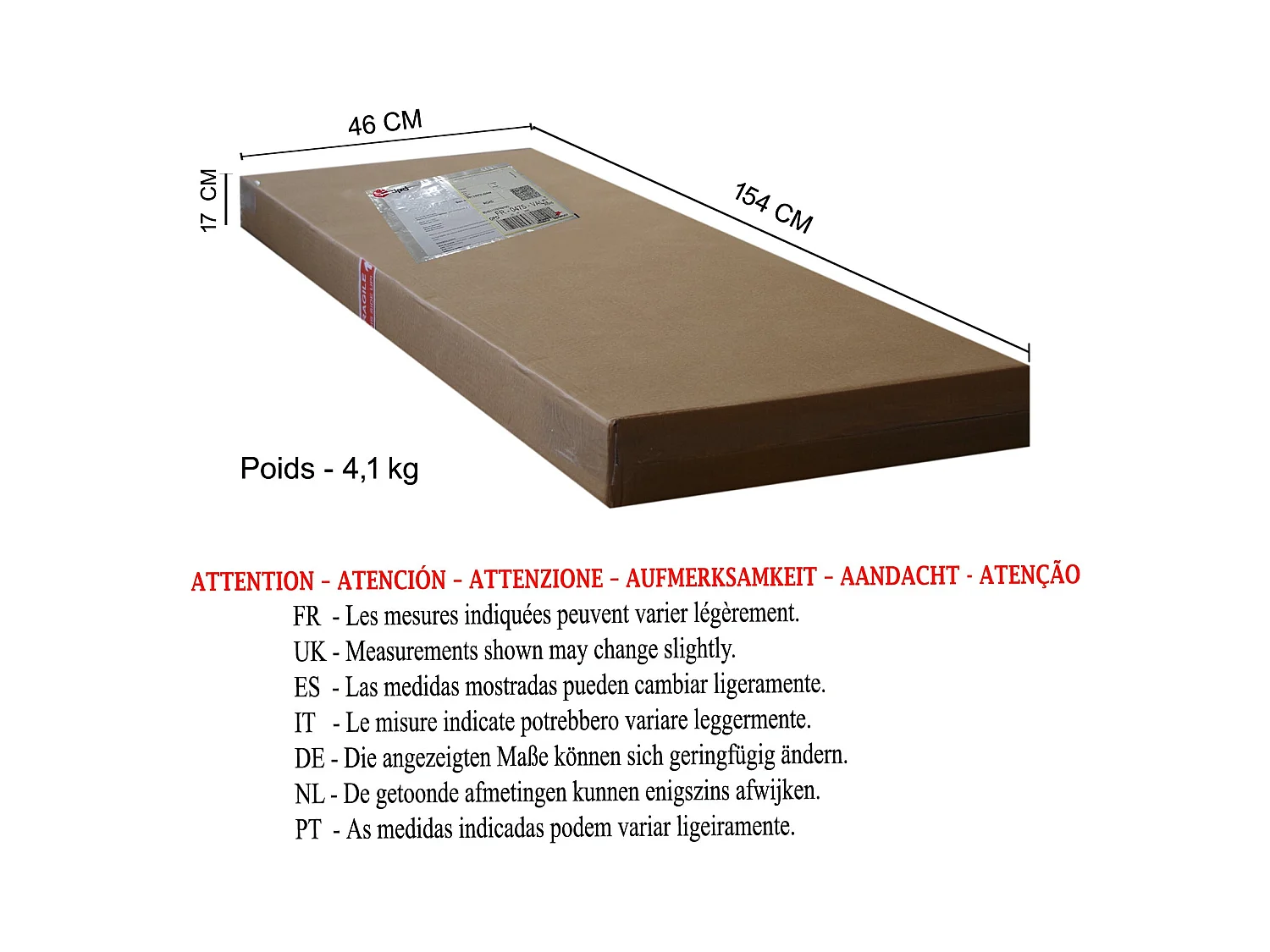 Candeeiro de Pé TOSEL ILE DE RÉ tecido ÁRVORE taupe D40 x  H165  cm
