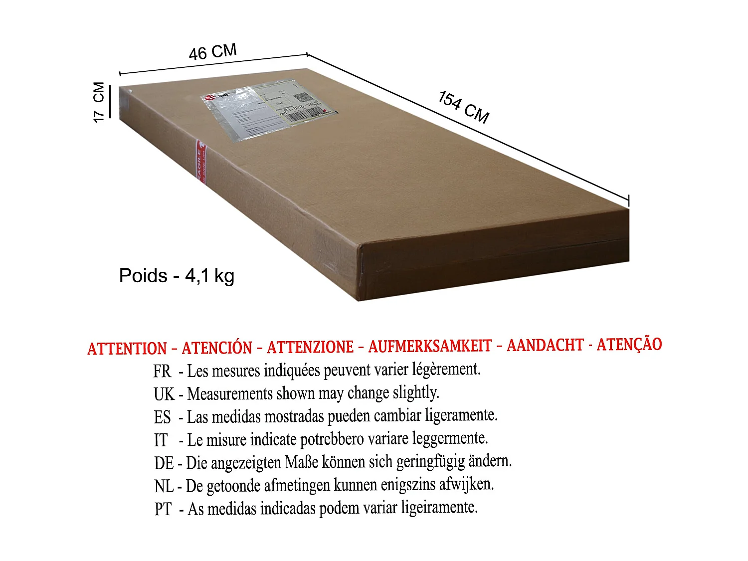 Lampadaire de Bureau TOSEL ,métal,Aluminium,H200xD50xP50cm