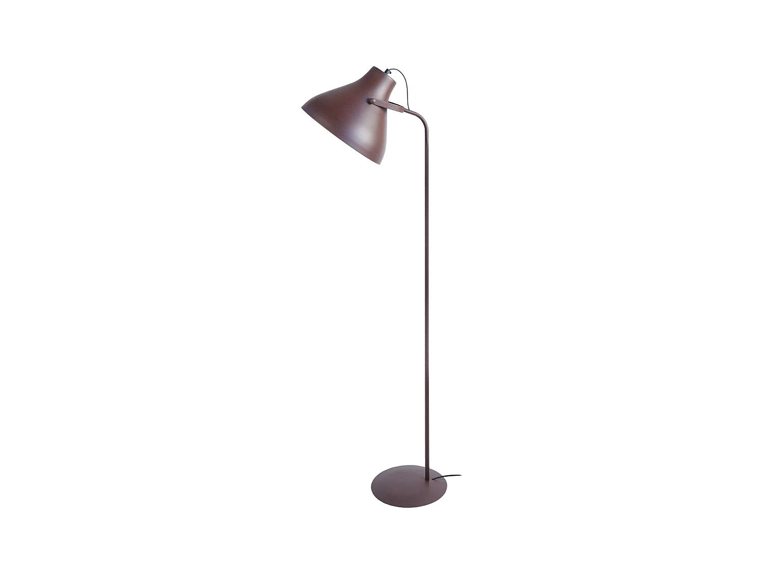 Lampadaire de Bureau TOSEL ,métal,Marron,H150xD29xP40cm
