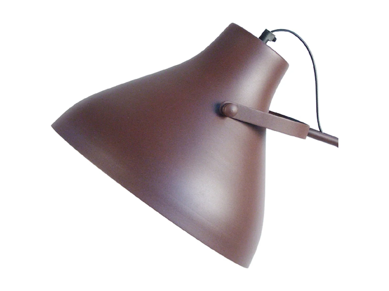 Lampadaire de Bureau TOSEL ,métal,Marron,H150xD29xP40cm