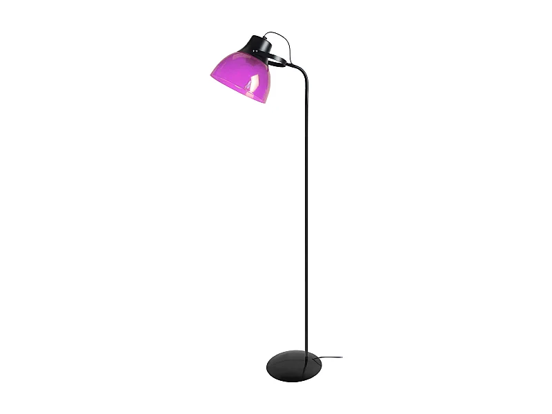 Lampadaire de Bureau TOSEL ,métal,Noir ,H150xD29x P29cm