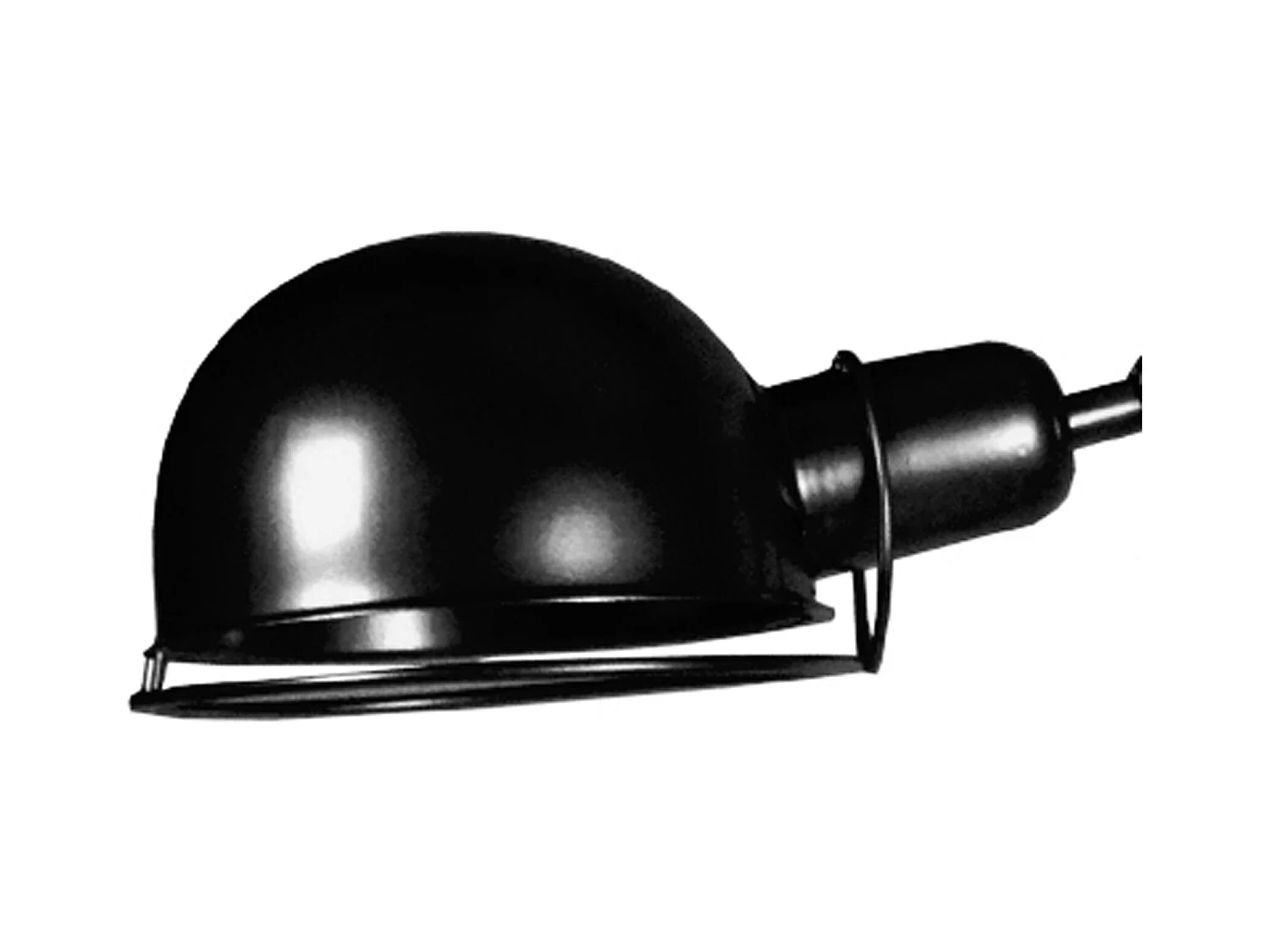 Lámpara para Escritorio TOSEL ,metal,Negro ,A180xD80xP80cm