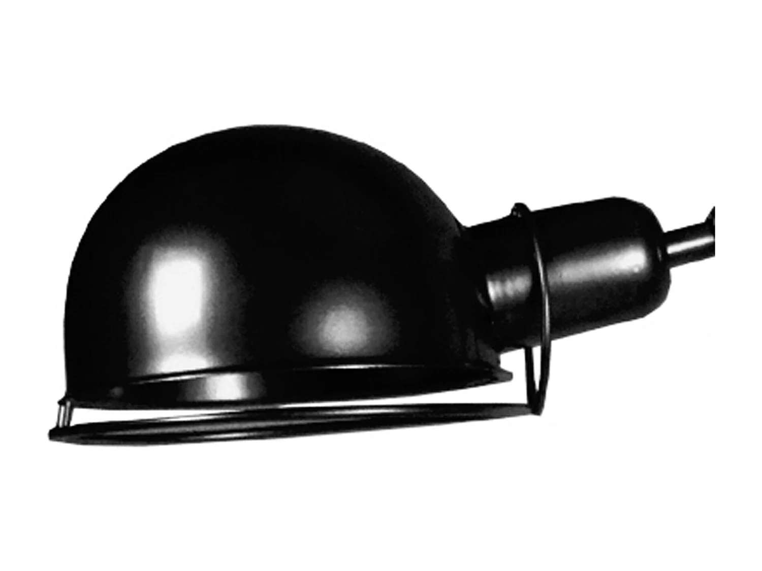 Lámpara para Escritorio TOSEL ,metal,Negro ,A180xD80xP80cm