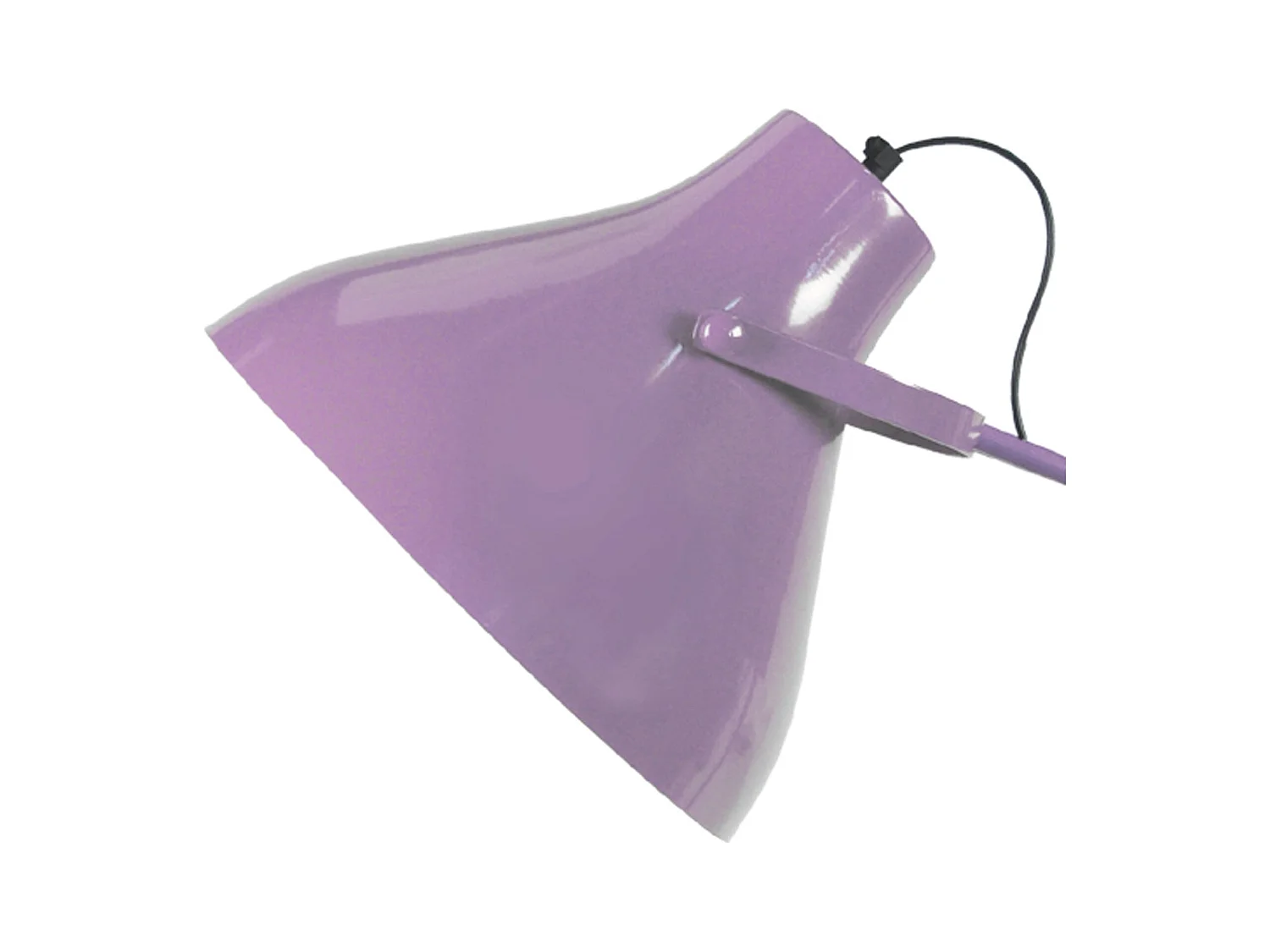 Lampadaire de Bureau TOSEL ,métal,Violet ,H150xD29xP40cm