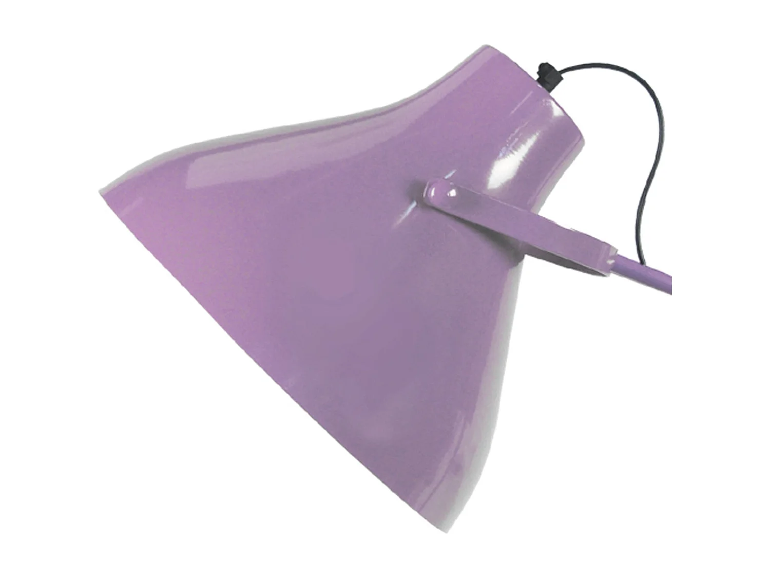 Lampadaire de Bureau TOSEL ,métal,Violet ,H150xD29xP40cm