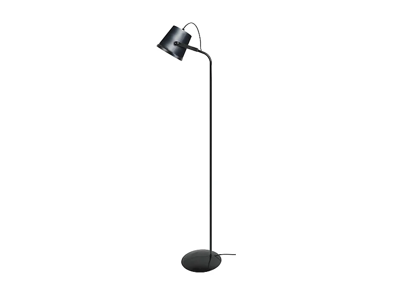 Lampadaire de Bureau TOSEL ,métal,Noir ,H 150xD40xP40cm