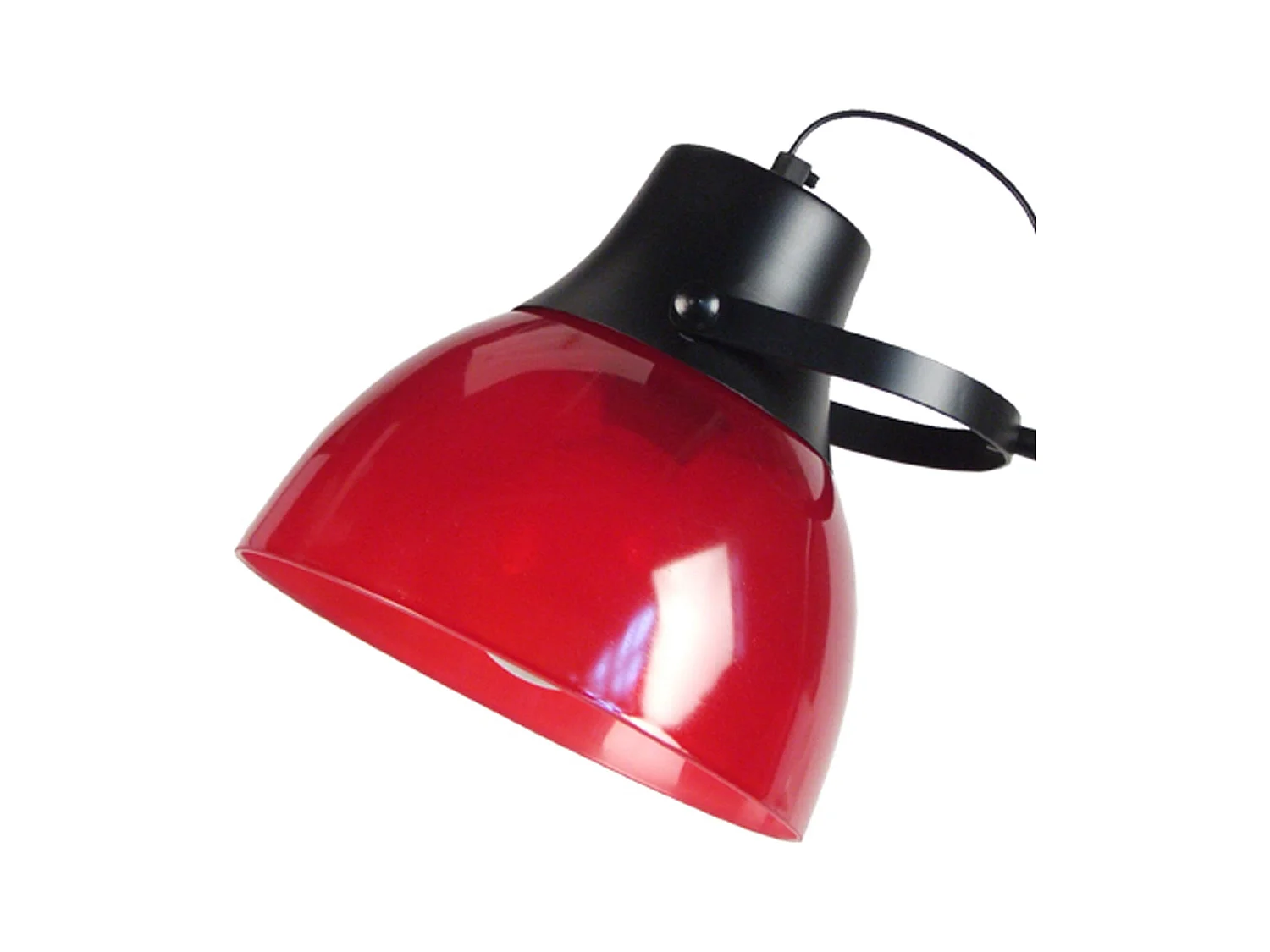 Lampadaire de Bureau TOSEL ,métal,Noir ,H150xD29xP29cm