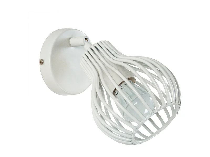 Aplique TOSEL ,metal,Blanco  ,A20xD11xP17cm