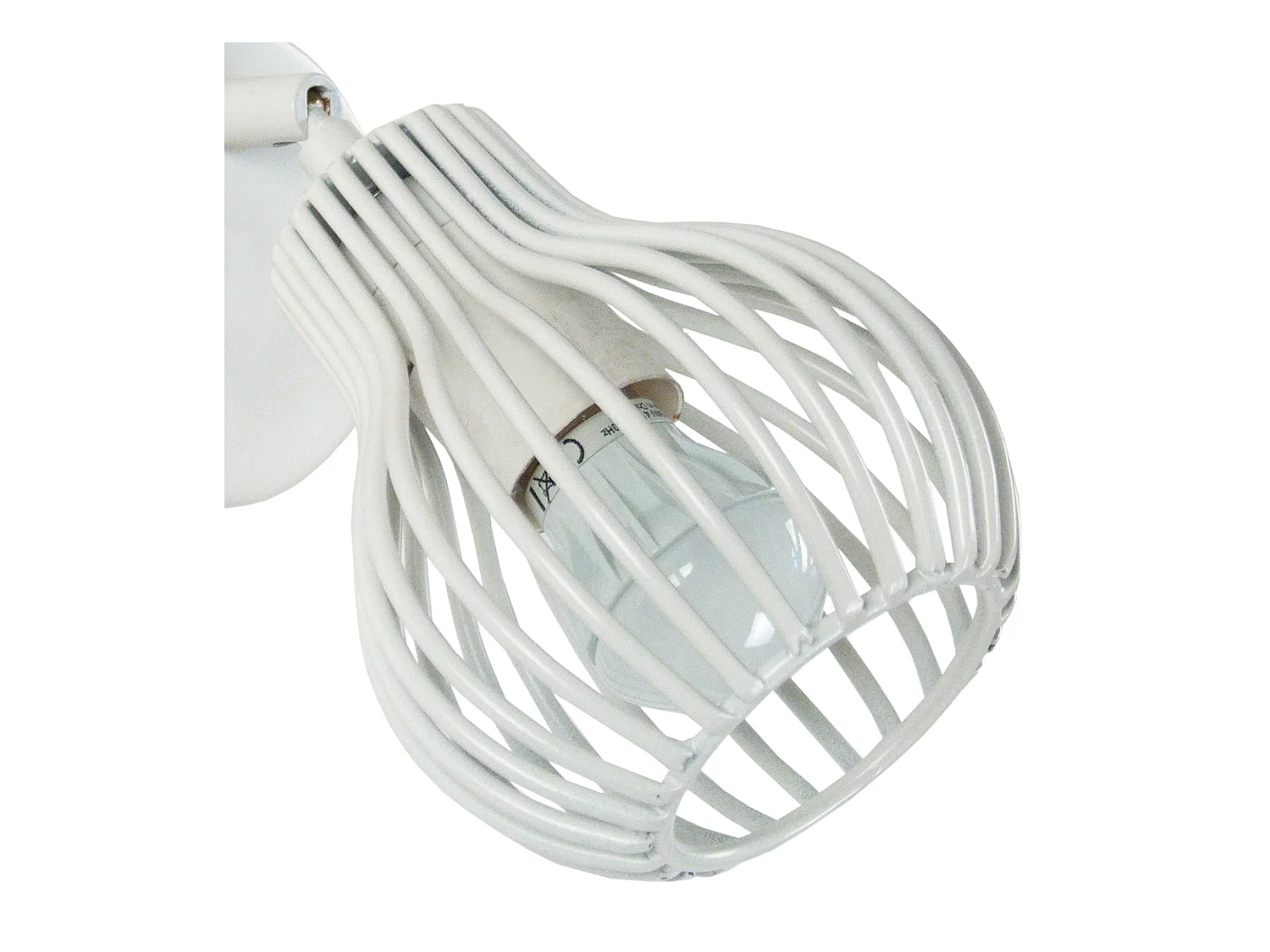 Aplique TOSEL ,metal,Blanco  ,A20xD11xP17cm