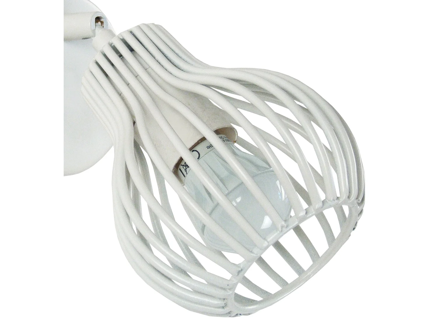 Applique TOSEL ,métal,Blanc   ,H20xD11xP17cm