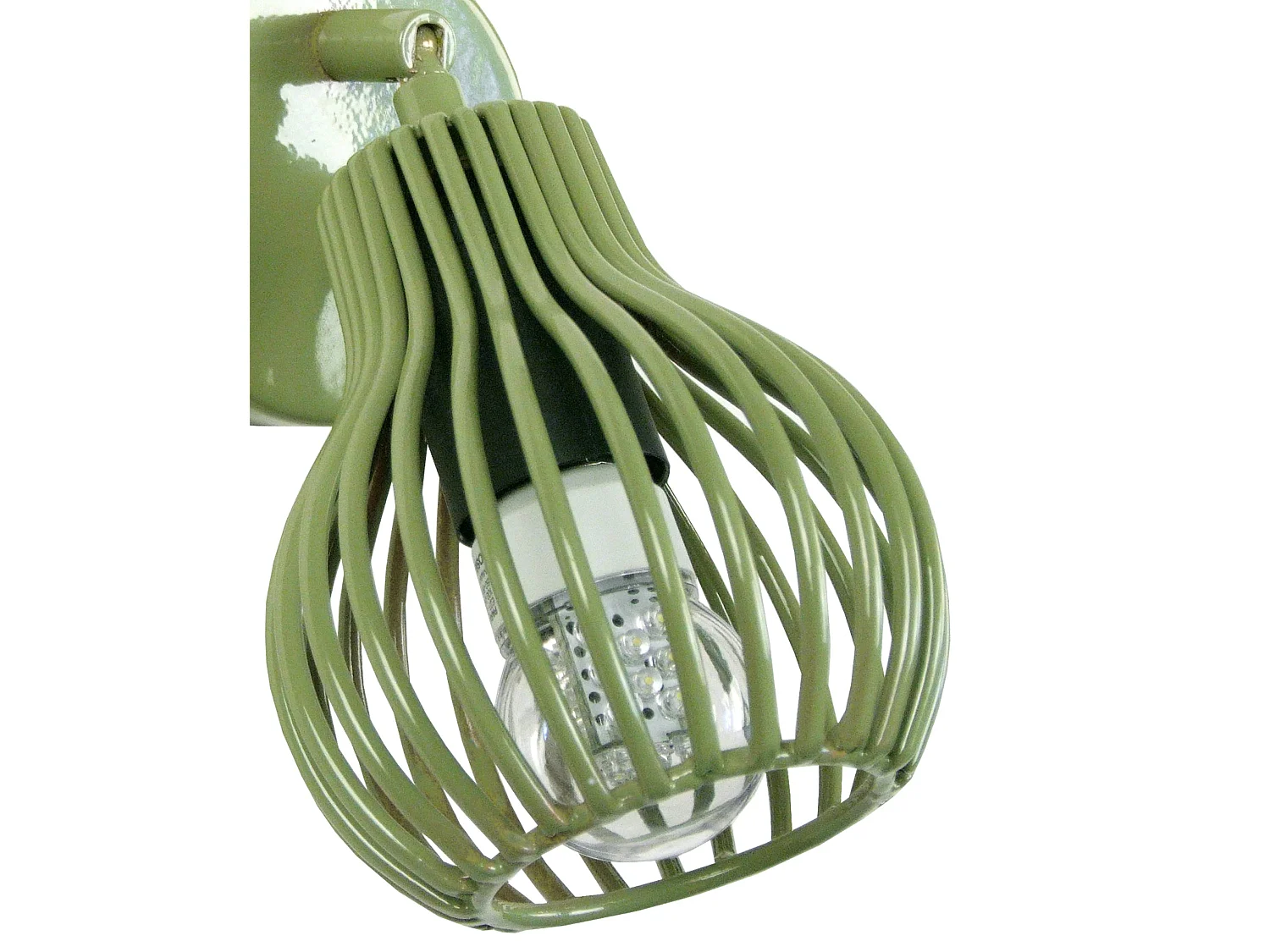 Aplique TOSEL ,metal,Negro,A20xD11xP17cm