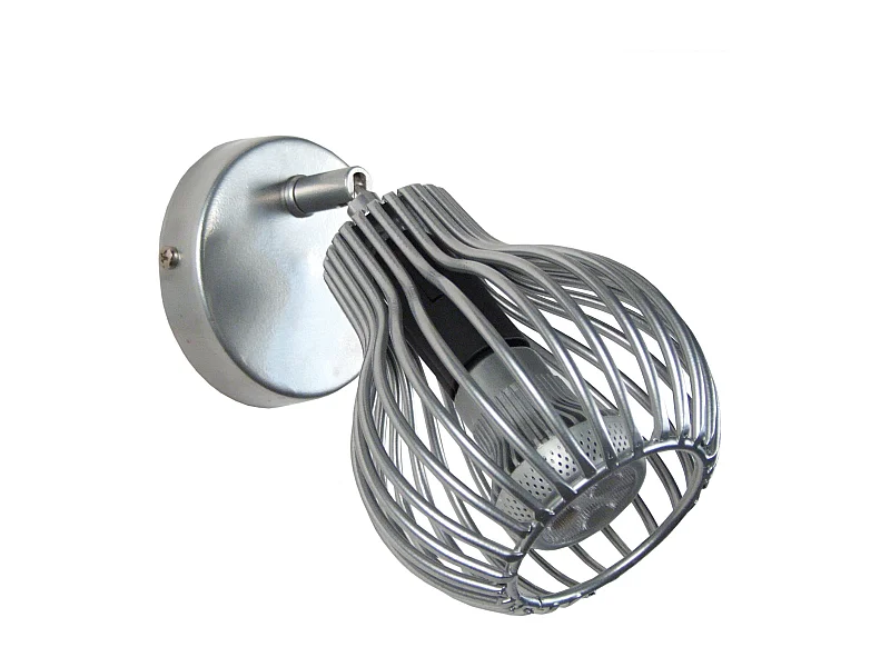 Applique TOSEL ,métal,Aluminium,H20xD11xP17cm