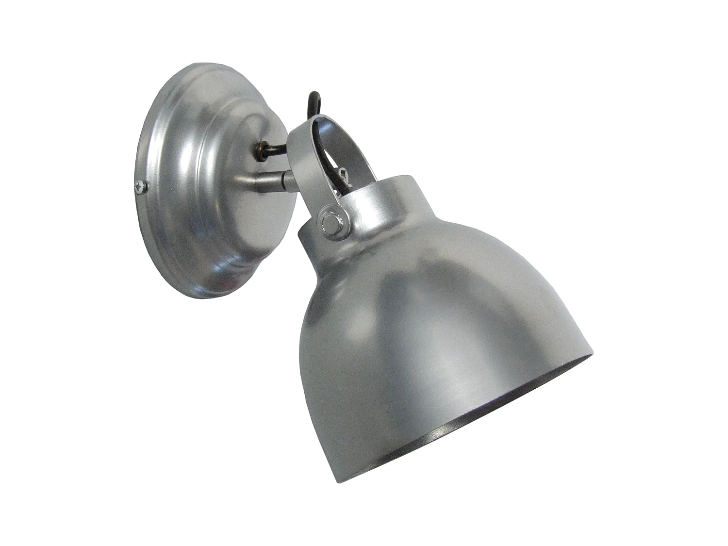 Aplique TOSEL ANDERSEN metal articulado cinza D15 x  H13  cm