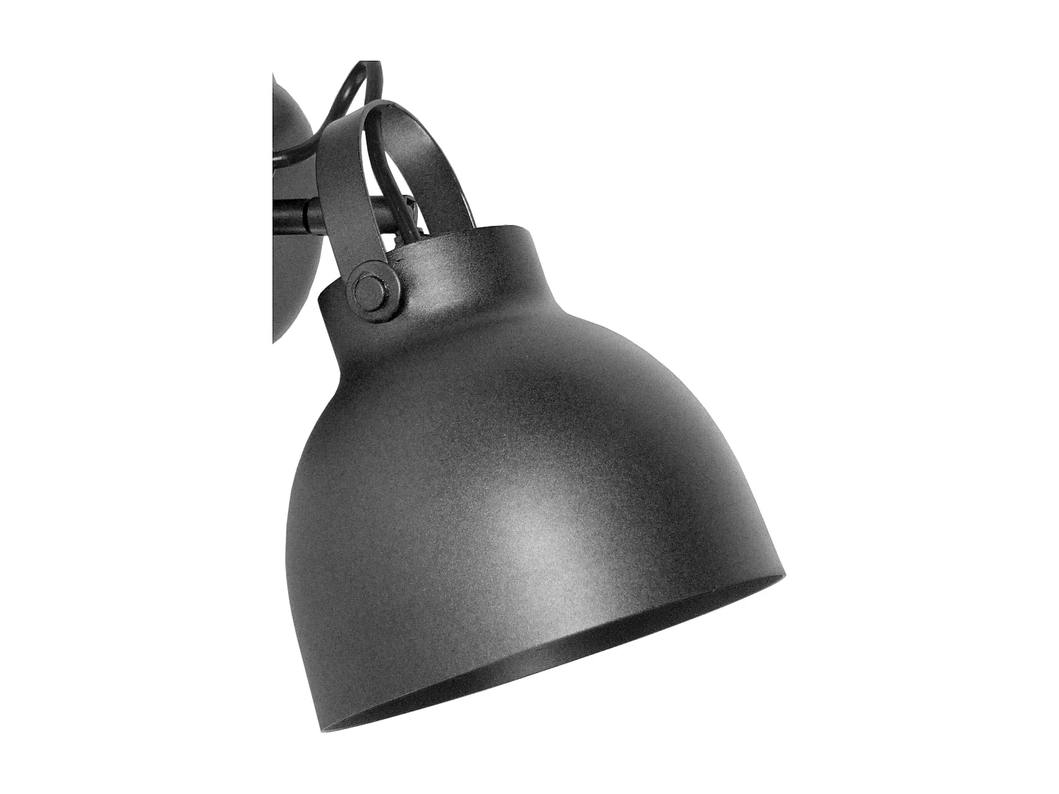 Aplique TOSEL ANDERSEN metal articulado antracite D15 x  H13  cm