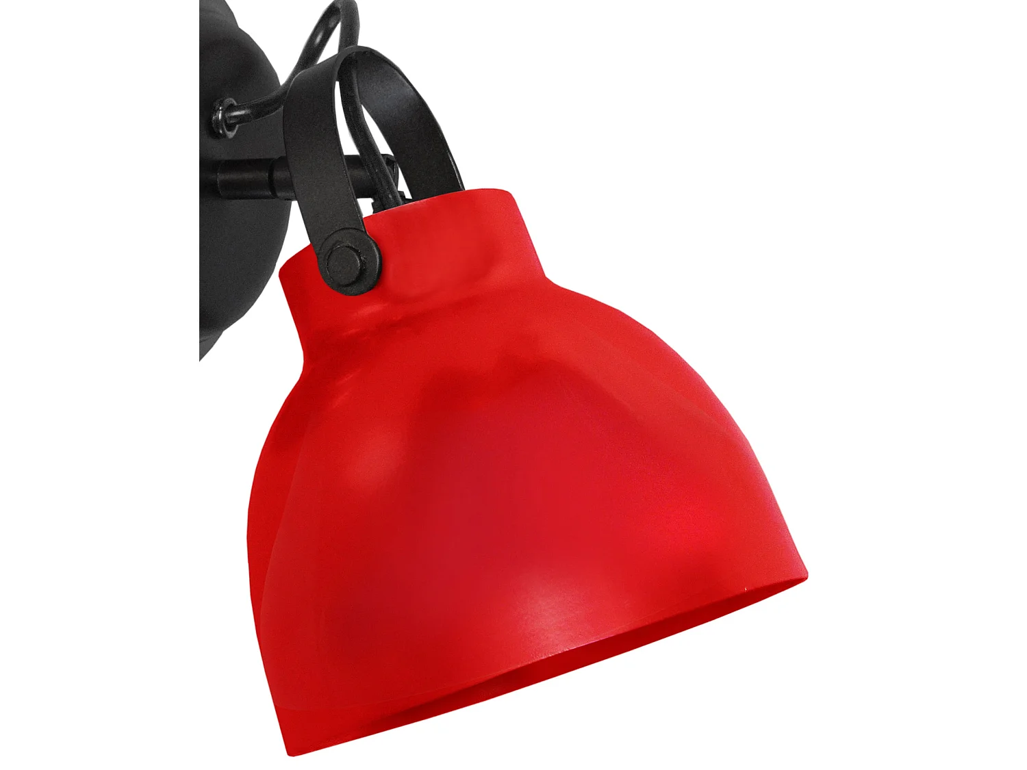 Aplique TOSEL ,metal,Negro , A16xD22xP 21cm