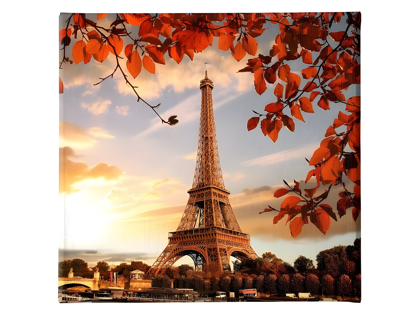 ZORYAN Tableau Decoration Murale Pour Salon Paris Tour Eiffel