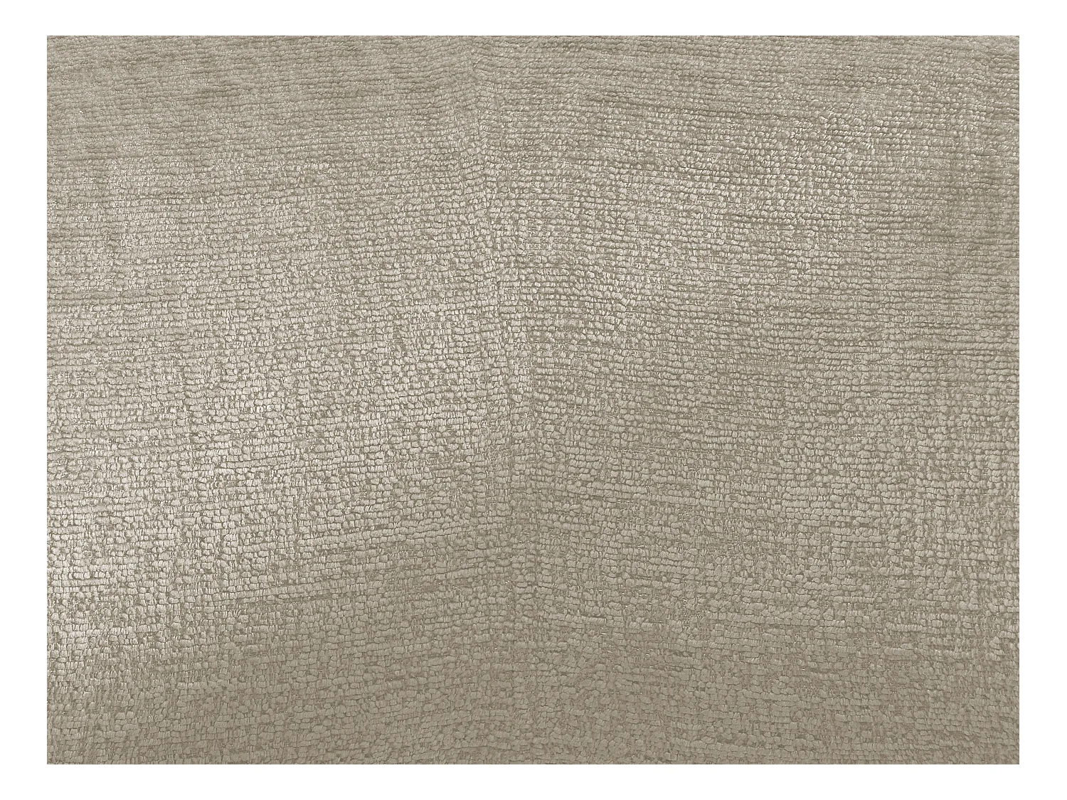 Lot de 2 chaises avec accoudoirs en tissu et métal noir - Beige - AVRELA