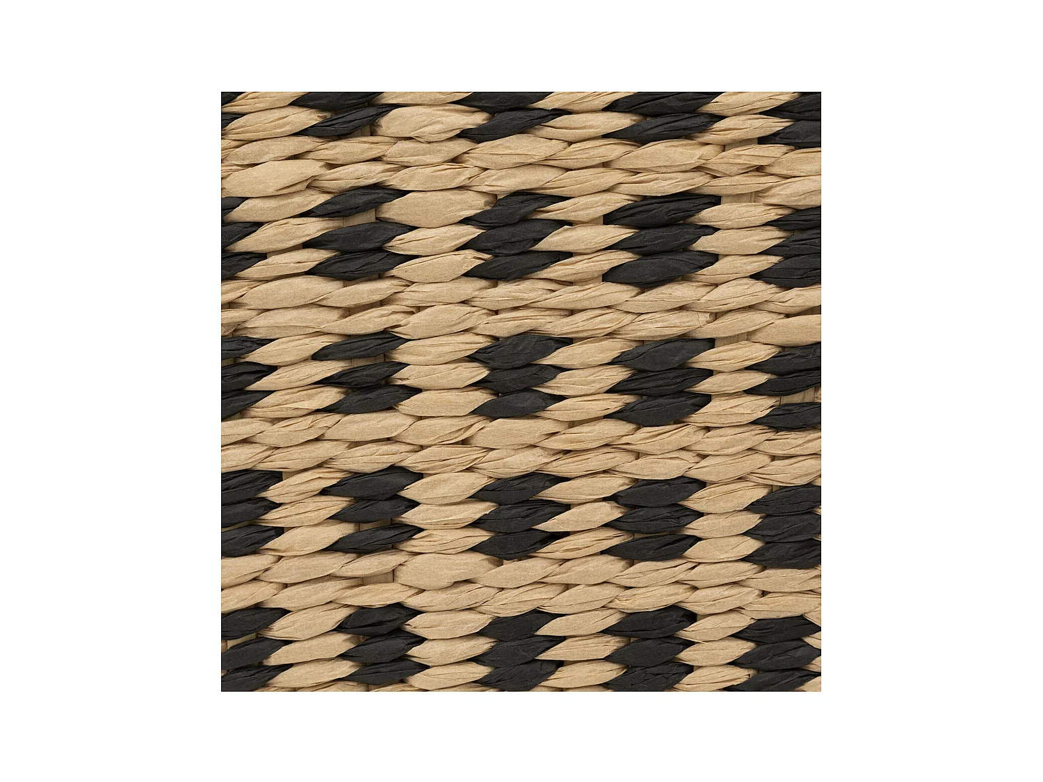 Panier de Rangement "Terre Inconnue" 15x31cm Beige