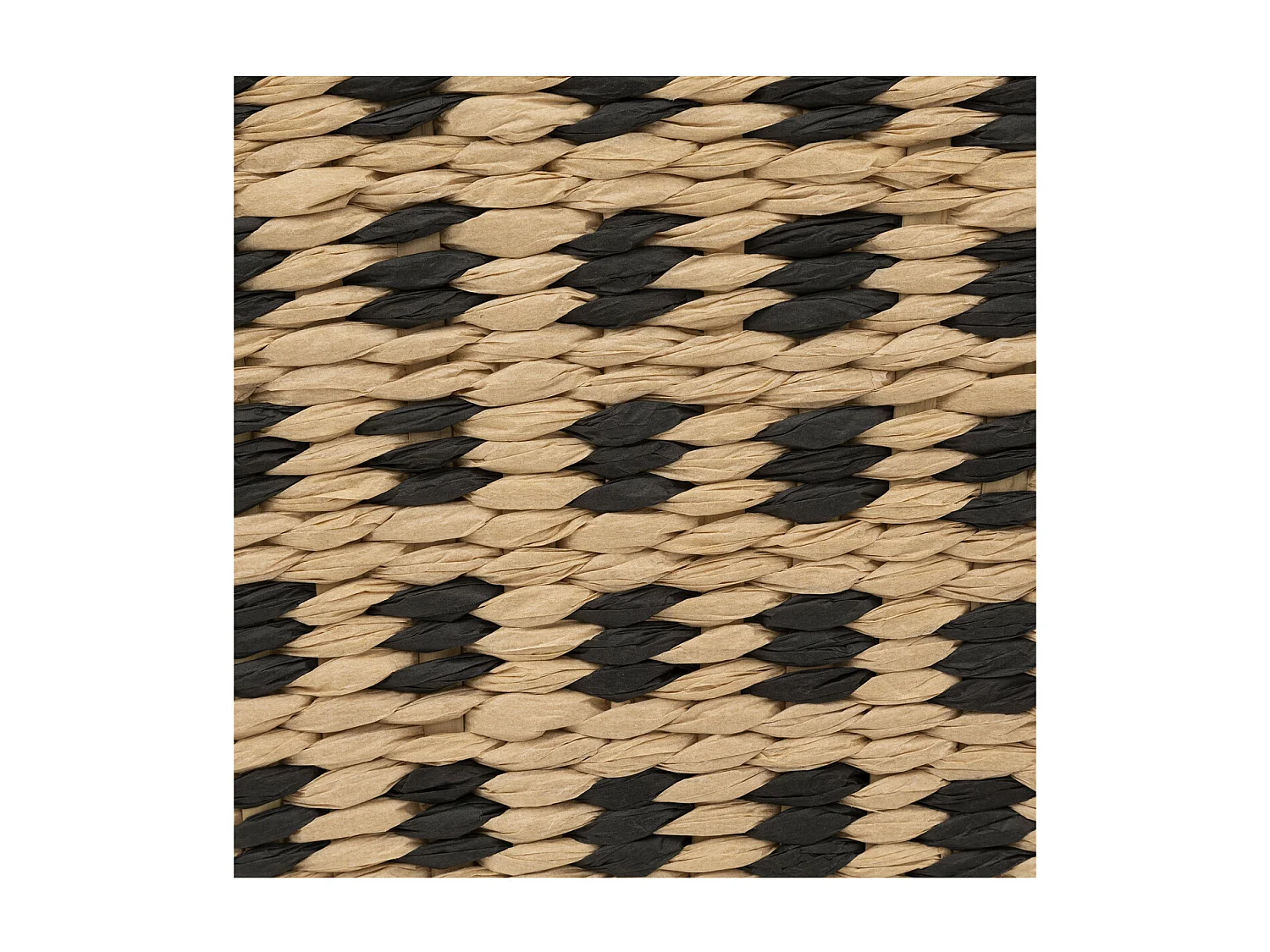 Panier de Rangement "Terre Inconnue" 15x31cm Beige