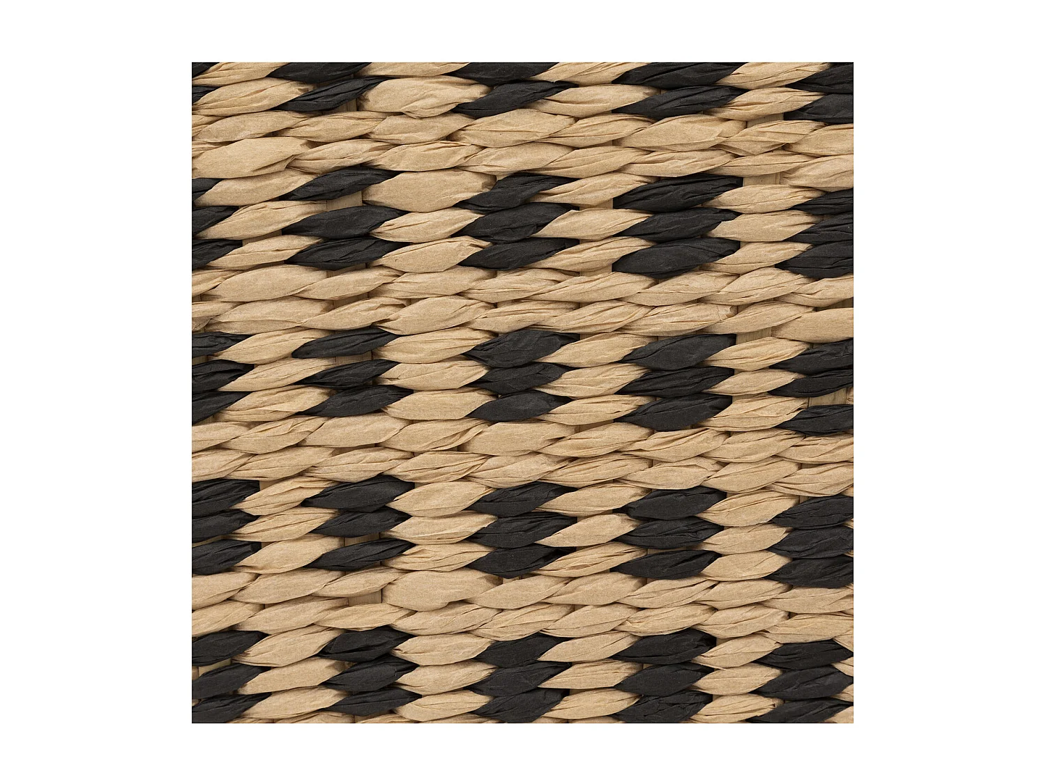 Panier de Rangement "Terre Inconnue" 15x31cm Beige