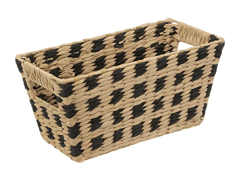 Panier de Rangement "Terre Inconnue" 15x31cm Beige