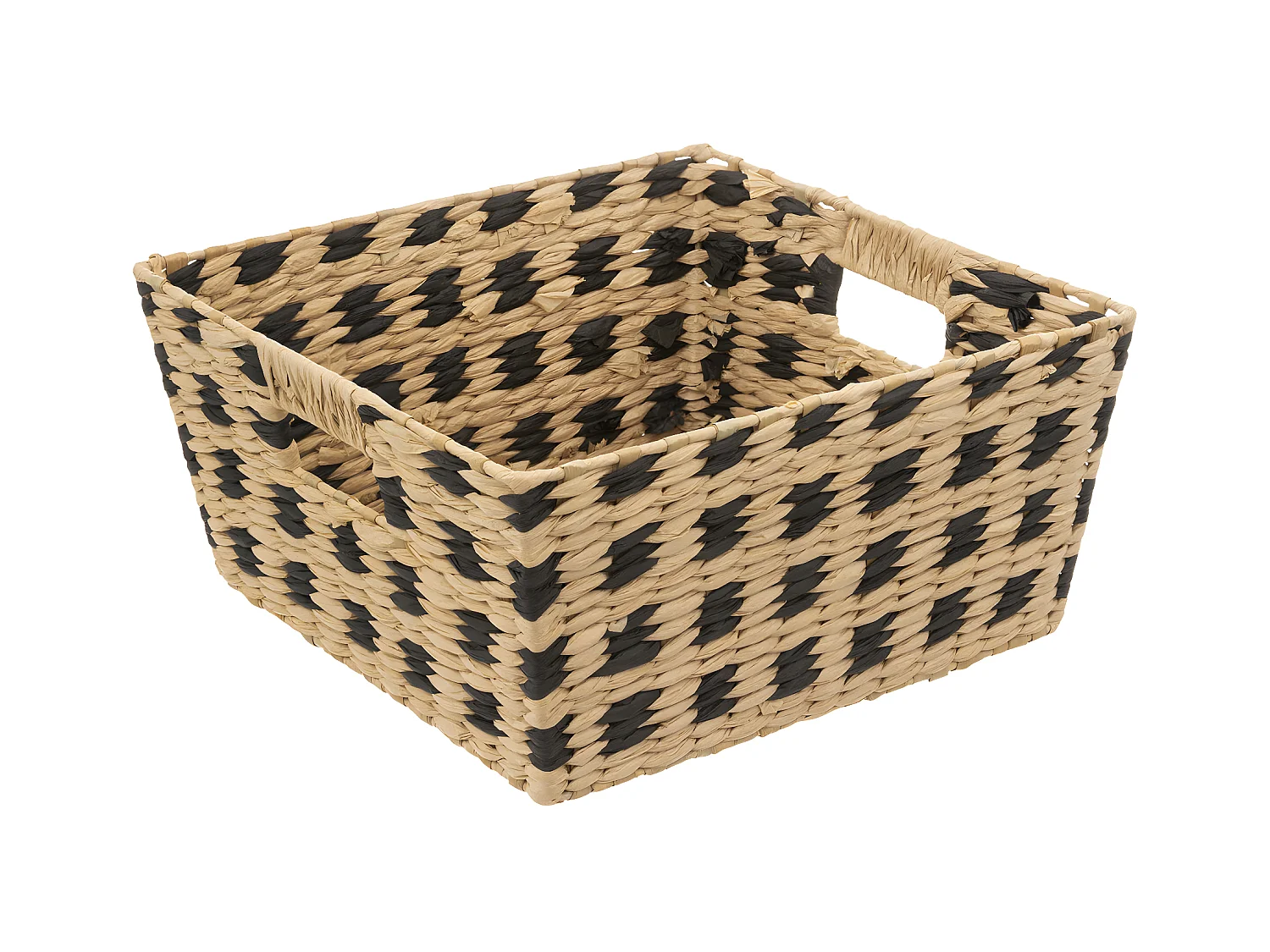 Panier de Rangement "Terre Inconnue" 31x31cm Beige