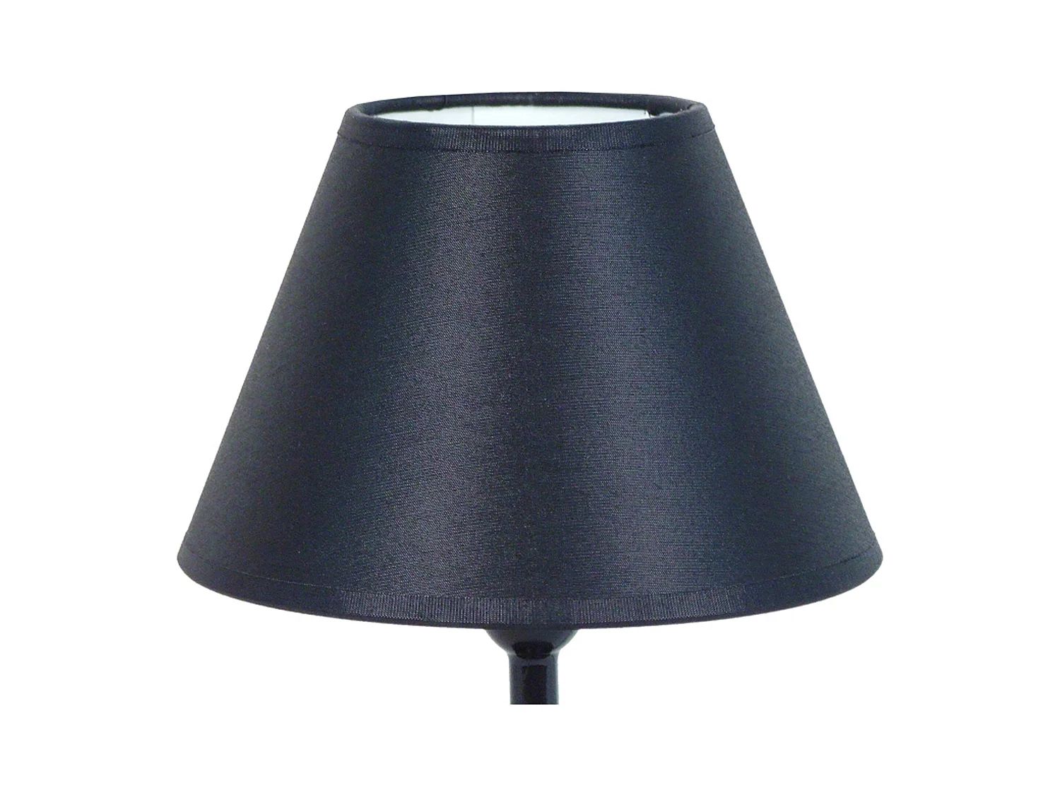 Lámpara de noche TOSEL ,madera,Negro ,A22xD16xP16cm