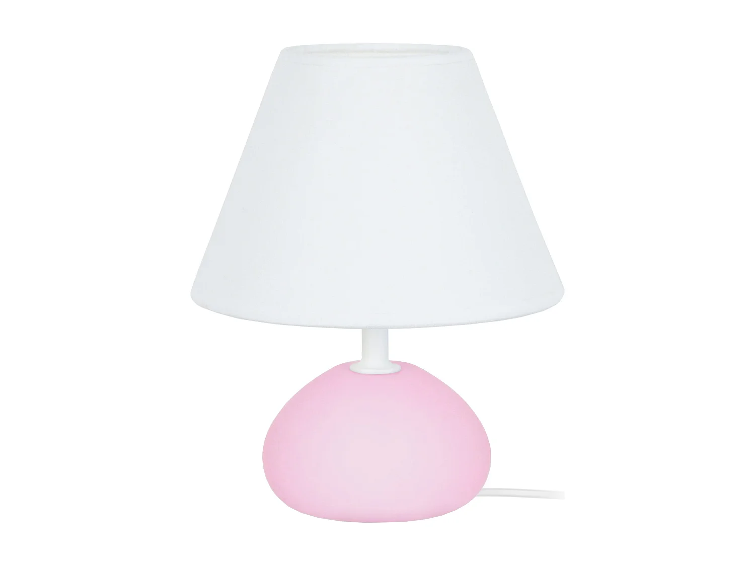 Lámpara de noche TOSEL ,madera,Rosa ,A19,5xD13,5xP13,5cm