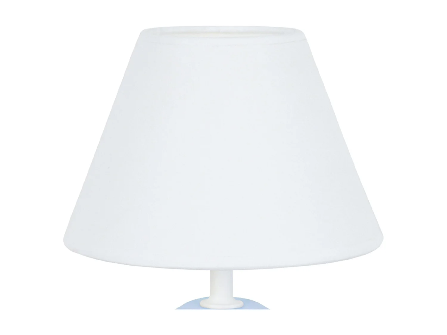 Lámpara de noche TOSEL ,madera,Azul ,A22xD16xP16cm