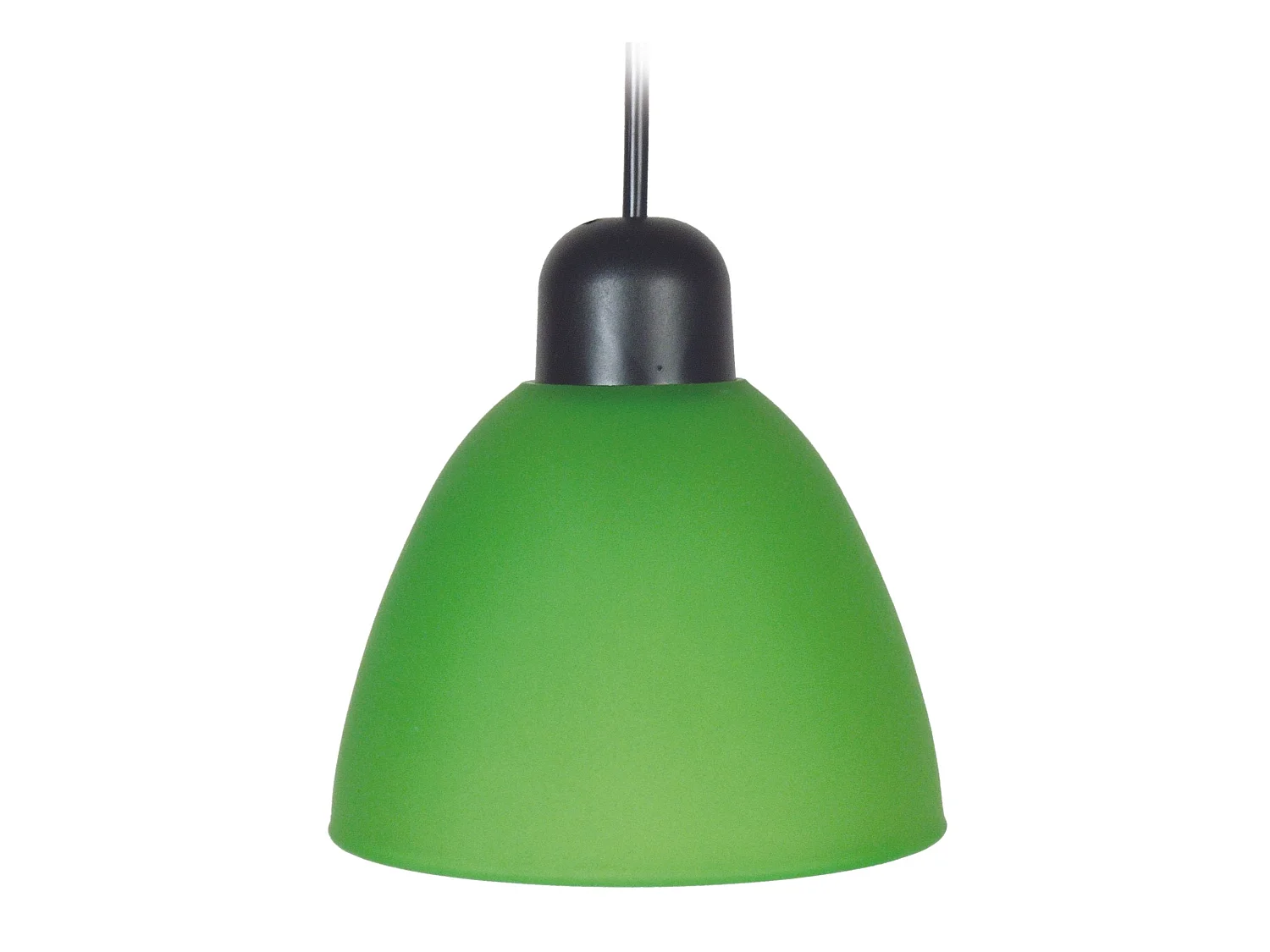 PIREO - Suspension cloche verre vert