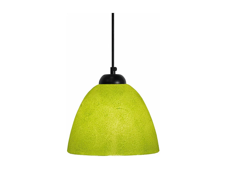 Suspensão TOSEL  PIREO metal geométrico amarelo D30 x  H68  cm