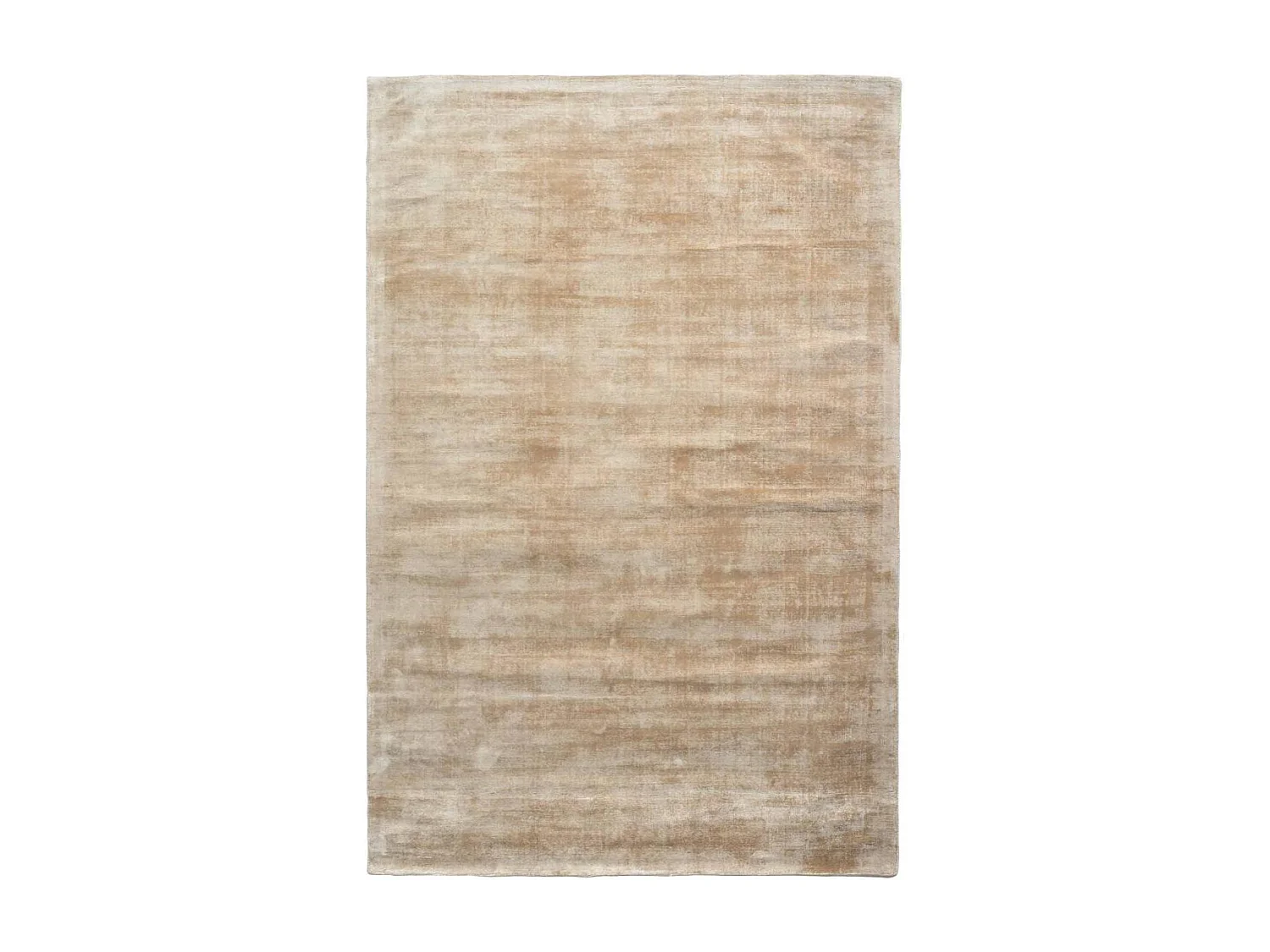 tappeto per sala da pranzo 250x300 realizzato a mano in viscosa beige fantasia rettangolare a tinta unita