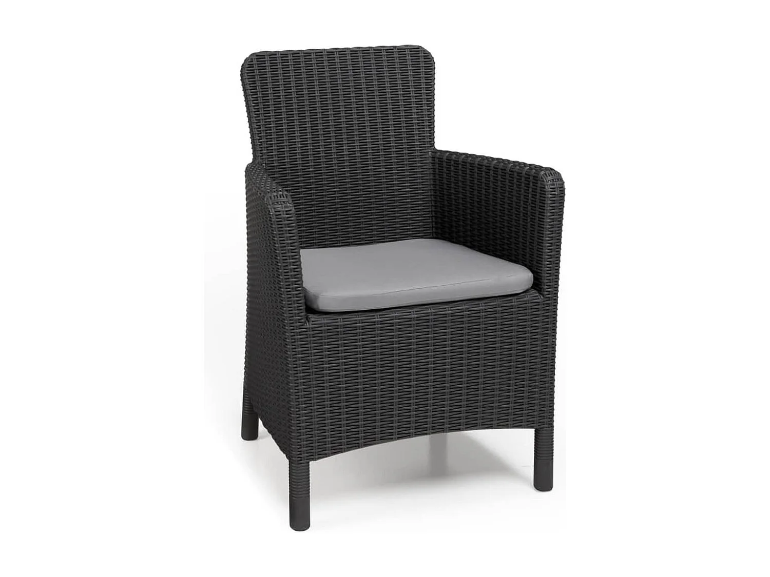 Tuinstoel Trenton grafietkleurig