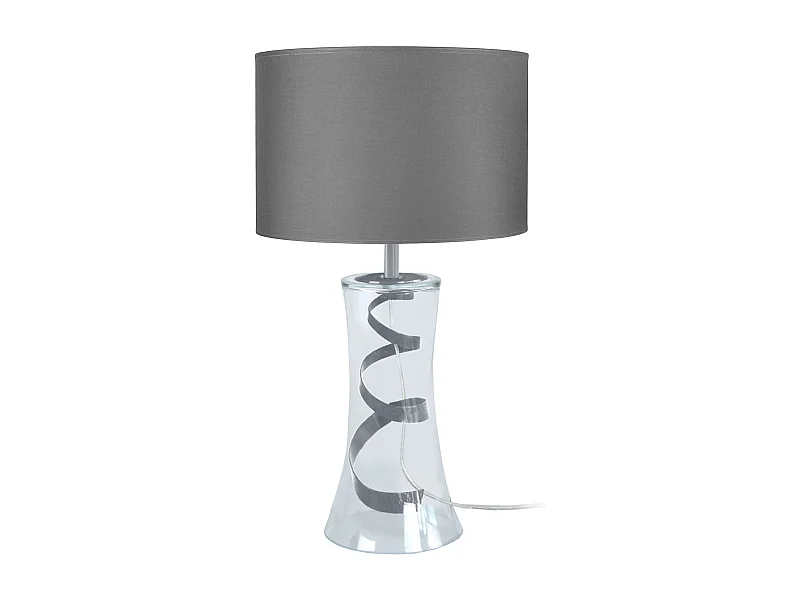 Candeeiro de mesa TOSEL GOTEBORG tecido tripé cone D35 x  H60  cm