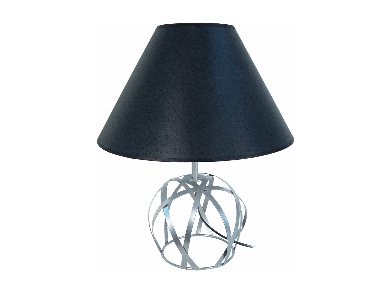 Lampe a poser poser métal  aluminium 57 cm.