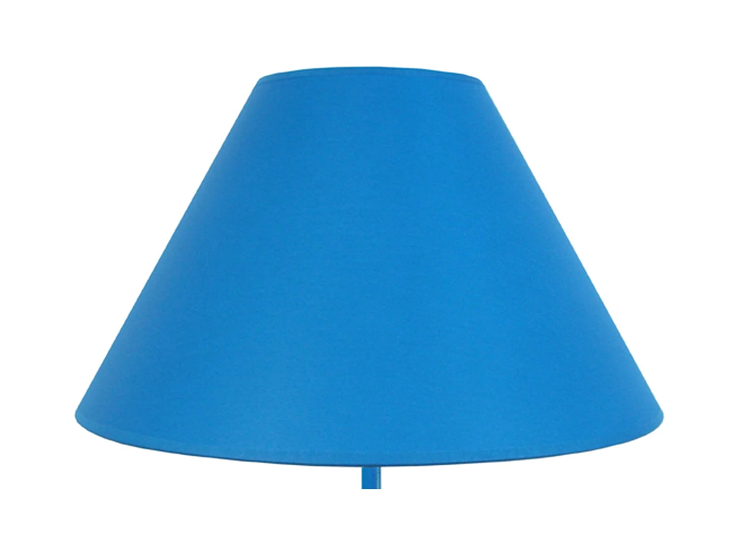 Lámpara de Mesa  TOSEL ,metal,Azul , A 57xD35xP35cm