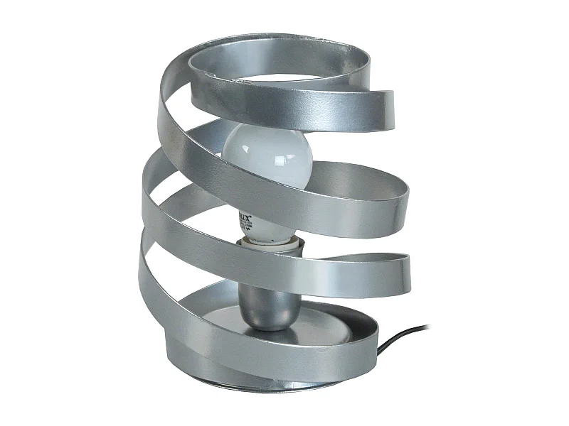 Lámpara de Mesa  TOSEL ,metal,Aluminio ,A22xD18xP18cm