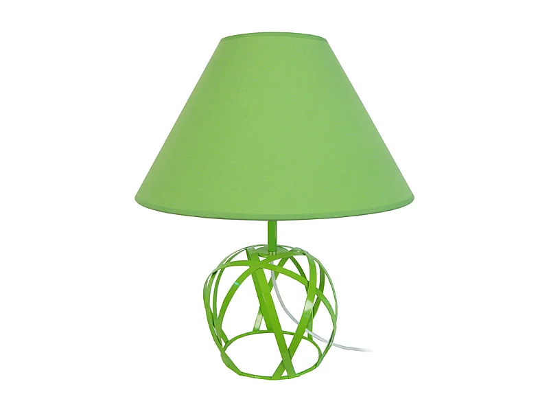 Lámpara de Mesa  TOSEL ,metal,Verde,A57xD35xP35cm